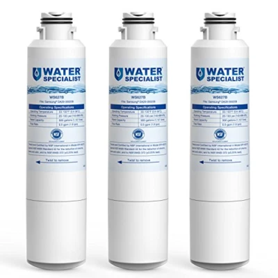 Waterspecialist replacement for Samsung DA29-00020B Refrigerator Water Filter(3)