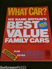 WHAT CAR? - BEST VALUE FAMILY CARS - JAN 1991