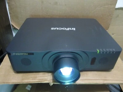 InFocus IN5134  3LCD Projector 4000  ANSI Only 304 Lamp Hour With Remote Control - Image 1 of 4