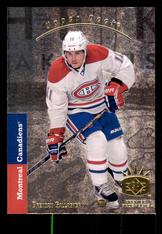 2013-14 SP Authentic 1993-94 SP Retro Premier Prospects #PP23 Brendan Gallagher - Image 1 of 2