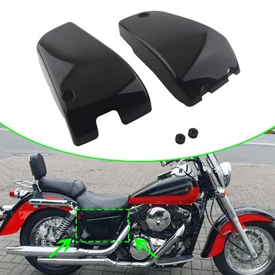 ABS Side Battery Fairings Cover For Kawasaki Vulcan 1500 VN1500 Classic Nomad Foto 1 de 4