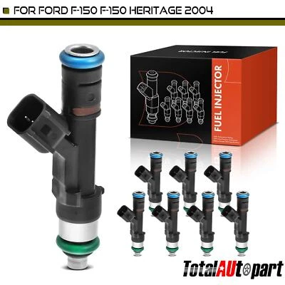 Inyector de combustible 8 piezas para Ford F-150 F-150 Heritage 2004 V8 5,4 L SOHC 0280158003 Foto 1 de 4