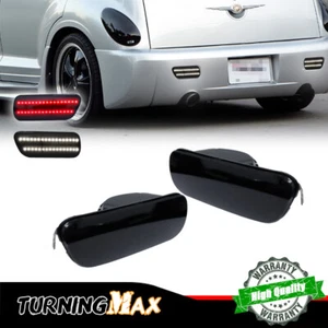 Smoked White/Red Backup Lights Tail Brake Lights For 2006-10 Chrysler PT Cruiser - Picture 1 of 12
