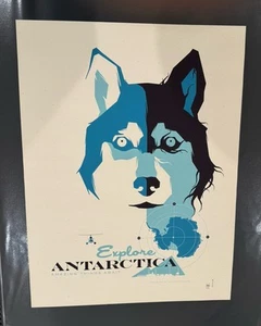 Tom Whalen THE THING Antarctica Movie Print. 18x24. Gallery 1988 - Picture 1 of 5
