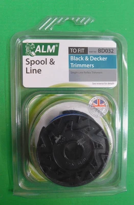 ALM BD032 Spool and Line for Black and Decker Reflex Strimmers (Single Line) - Image 1 of 3