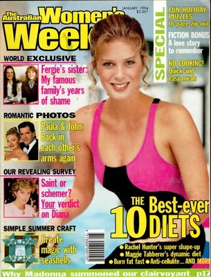 Aust. Women's Weekly - Sept. 1994 - Rachel Hunter, Ivana Trump + Debbie Reynolds - Image 1 of 3