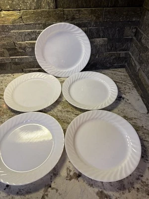 "5 platos de cena Corelle Swirl Enhancements de 10,25""" Foto 1 de 4