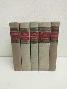 Klassiker Club 5er Set Griechische und Römische Literatur Platon, Homer, Plutarch usw. - Bild 1 von 2