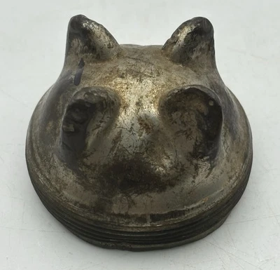 Tapa de radiador de latón Ford modelo T original automóvil antiguo de granero encontrado original de 1920 Foto 1 de 4