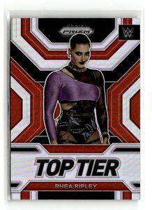 2023 Panini Prizm WWE Top Tier Rhea Ripley #20 Silver Prizm - Picture 1 of 2