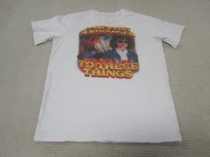 Stranger Things Shirt Mens 2XL White Nancy Graphic TV Show Netflix Parody Tee - Picture 1 of 8