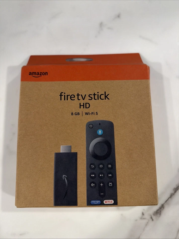 Amazon Fire TV Stick HD (2024) 8GB Wi-Fi 5 1080P Brand New & Sealed - Image 1 of 3