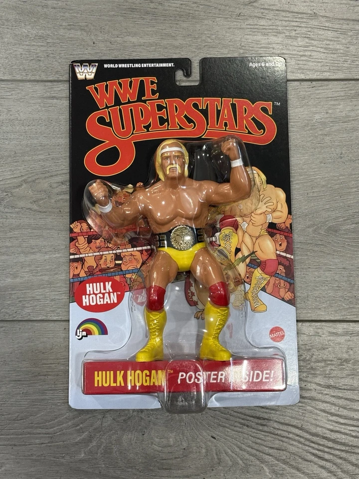 Mattel WWE Superstars Retro HULK HOGAN 8" Collectible Action Figure