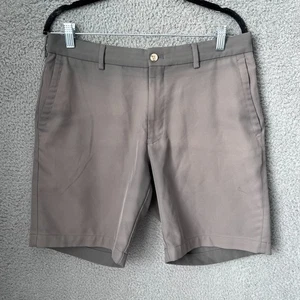 Peter Millar Shorts Herren 33 grau Salem vorne flach Chino Golf adrette Leistung - Bild 1 von 13