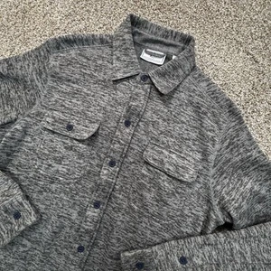 Southern Tide Men's Long Sleeve Stretch Fit Flannel Shirt Heather Gray Warm - Picture 1 of 8