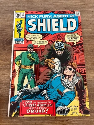 Nick Fury Agent Of Shield # 18 FN Marvel Comic Book 7 J354 - Image 1 of 2