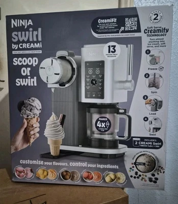 Ninja Swirl by CREAMi 13-in-1 Soft Serve & Eismaschine - Bild 1 von 4