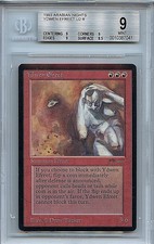 MTG Arabian Nights Ydwen Efreet BGS 9.0 (9) Mint Magic the Gathering WOTC