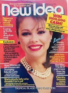 New Idea Magazine Australian 1985 July Rebecca Gilling Lang Hancock - Foto 1 di 4
