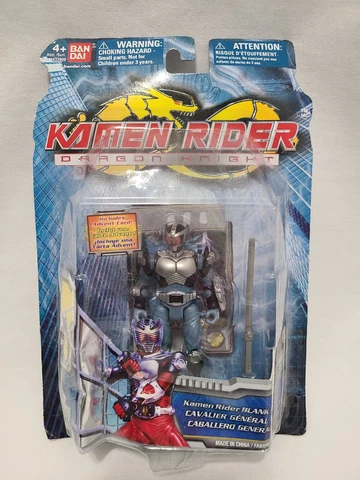 Kamen Rider Dragon Knight BLANK 4” Action Figure Masked Ryuki Bandai Advent Card Cover