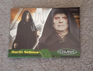 2006 Topps Star Wars Evolution Update Edition Insert Card 5B Darth Sidious - Picture 1 of 3