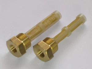 FUEL GAS tank petcock adapter 3/8-1/8 Triumph Norton small fuel valve adapter - Bild 1 von 1