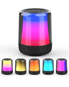 ZEALOT Bluetooth Speaker  Portable Bluetooth Speaker with 11 Colors Lights, 24W - Picture 1 of 6