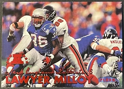1999 Fleer Tradition Football Card #209 Lawyer Milloy - Image 1 of 2