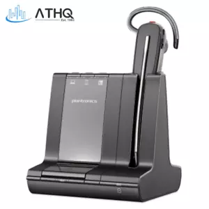 Plantronics WO2 SAVI W740 Convertible Wireless DECT Headset System - Picture 1 of 3