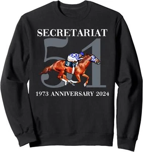 Secretariat 1973 Pferderennen Sweatshirt - Bild 1 von 7