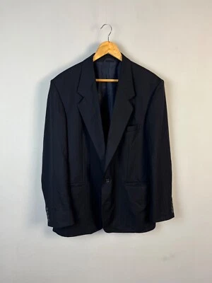 Christian Dior Monsieur Men Black Vintage Luxury Wool Blazer Jacket Size 42R - Image 1 of 4