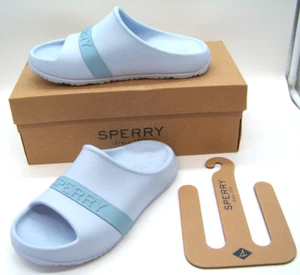 Sperry Damen Float Slide Schuhe Sandalen hellblau, Größe 6 neu im Karton - Bild 1 von 6