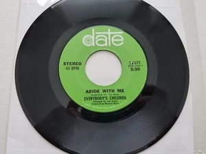 EVERYBODY'S CHILDREN - The Time is Now / Abide with Me 1970 POP PSYCH 7" Date - Imagen 1 de 2