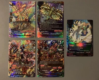 FUTURE CARD BUDDYFIGHT ASTROLOGIA AGITO CROSS INTERSECT S-BT04 SECRET SET - Image 1 of 4