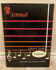 Good+ 1978 Kimball Caravan Organ Owner's Guide Sight & Sound Int'l   B