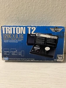 My Weigh Triton T2 LCD Digital Pocket Scale 120g x 0.1g Advanced Weighing Tech - Picture 1 of 4