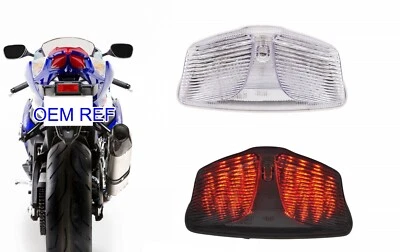 Luz trasera freno lámpara LED Style2 para Suzuki SV650; 2016-2017-2019-2021-2022-2023 Foto 1 de 4