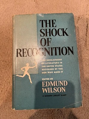 The Shock Of Recognition, Edmund Wilson.  Modern Library  G-83. First Printing.  Foto 1 de 4