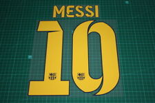 Flocage MESSI n°10 Barcelone patch Barcelona shirt maillot 