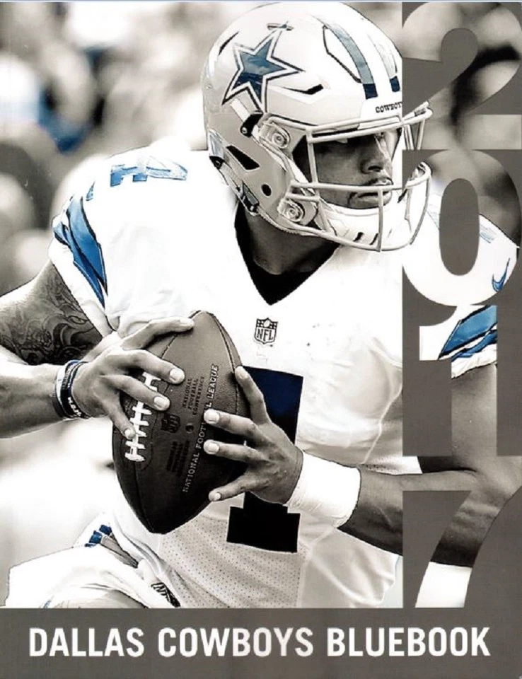2017 DALLAS COWBOYS YEARBOOK PROGRAM PRESCOTT ELLIOTT 2021 SUPER BOWL CHAMPIONS? - Image 1 of 1