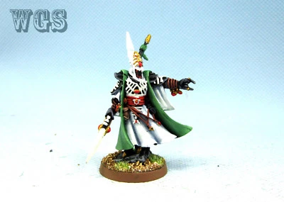 Warhammer 40K WGS Painted Eldar Farseer with Spear EL041 - Image 1 of 4