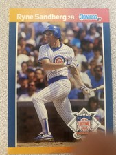 1989 Donruss All-Stars #35 Ryne Sandberg, NMT Beautiful Card