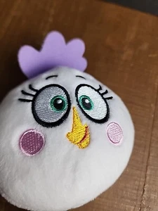 Peluche Angry Birds Matilda Burger King Blanco Redondo 2021 Juguete Peluche - Imagen 1 de 8