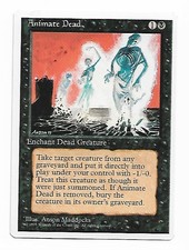 Magic the gathering ~ MTG ~ 1x Animate Dead ~ 4th Edition ~ M/NM