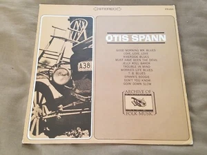 OTIS SPANN (Self-Titled) Archive of Folk Music LP-FS-216 VG+ - Picture 1 of 4