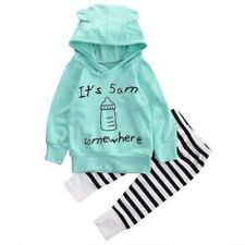 Pyjama Mantel Pullover für Babys Kind Mädchen Neugeborene 0 bis 18 Monate Set