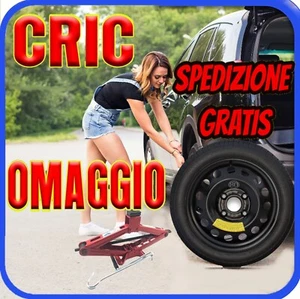 Ruotino Dacia Jogger 16" Ruota di Scorta kit Cric Crick per Auto REGALO ps - Imagen 1 de 8