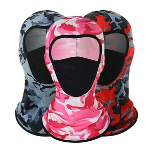 Balaclava Full Face Mask Men Women Cycling Ski Winter Warm Neck Black Motorbike - Picture 1 of 19