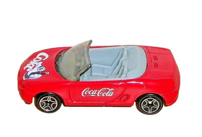 Matchbox Regular Models 1997 MGF1.8i Coca Cola scale 1:64. No box. - Image 1 of 2