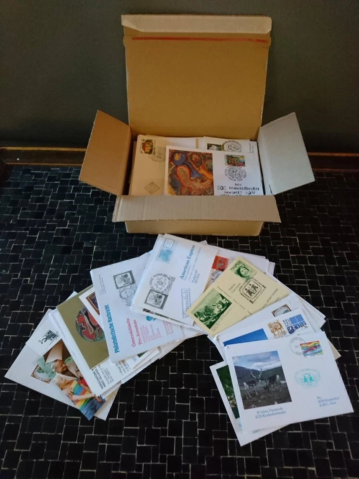 Belegefundgrube Motivo Sos-Kinderdorf, Casi Solo Varios, 335Stk - Imagen 1 de 4